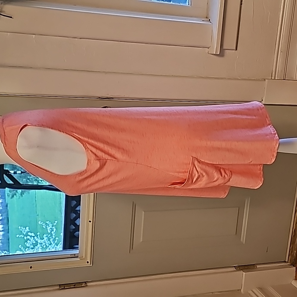 Logo brand womans sun dress in womans Size Small.  Pretty pink color.  Very Soft - Picture 5 of 7